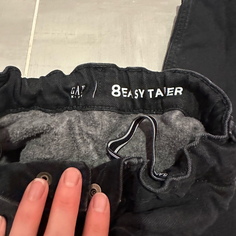 Boys fleece lined Gap jeans (and under armour pants)